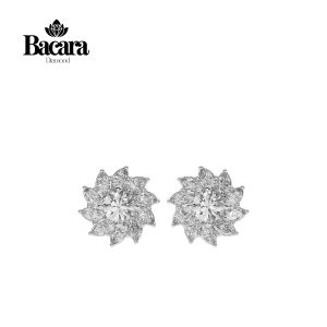 Bông Tai Kim Cương Daisy Whirl BT173