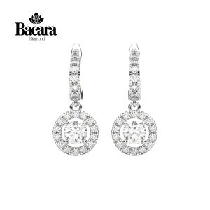 Bông Tai Kim Cương BT063